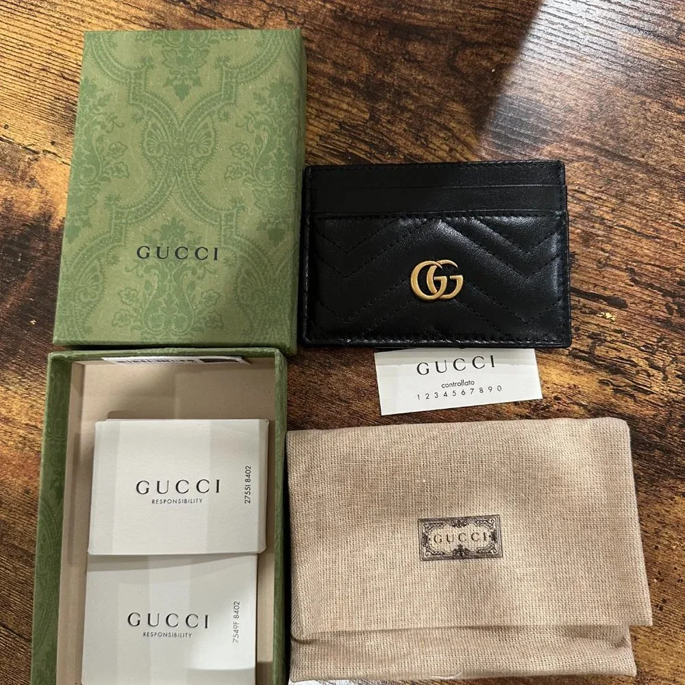 *BRAND NEW* Gucci Marmont Leather Wallet - Picture 5 of 7